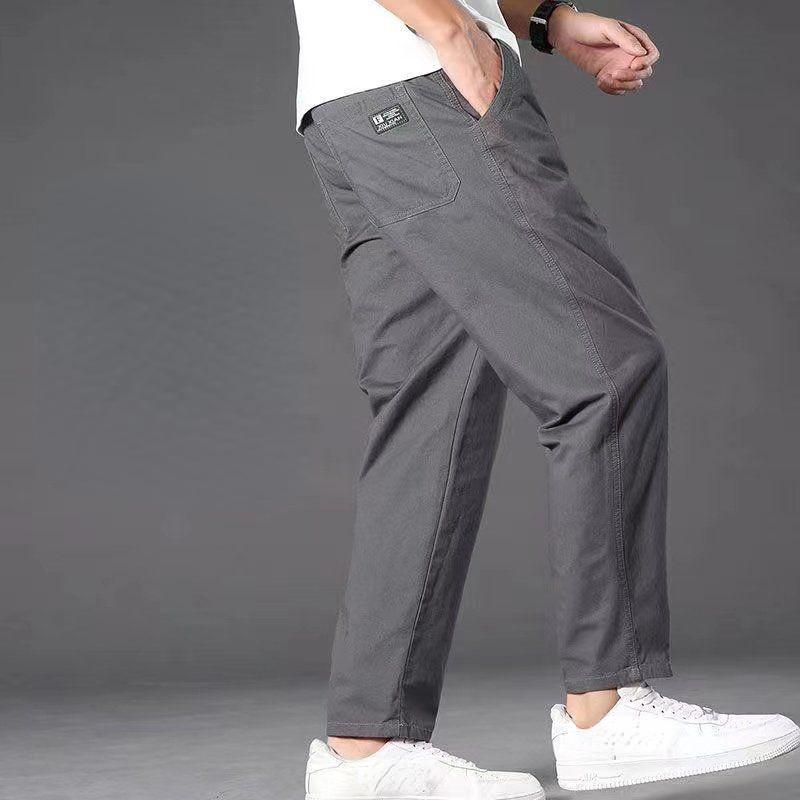 

Новые брюки-карго, мужские свободные прямые брюки большого размера 6XL, однотонная универсальная рабочая одежда, черные джоггеры, хлопковые повседневные мужские брюки 5XL темно серый