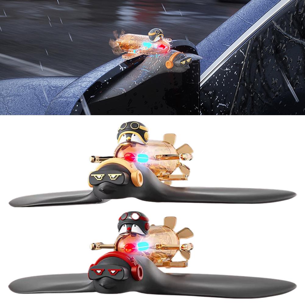 Universal Car Rearview Mirror Rain Guard Rain Eyebrow Rain Mirror Eyebrow Decoration Rain Mirror Rearview Cartoon Cover Sid Z7s5