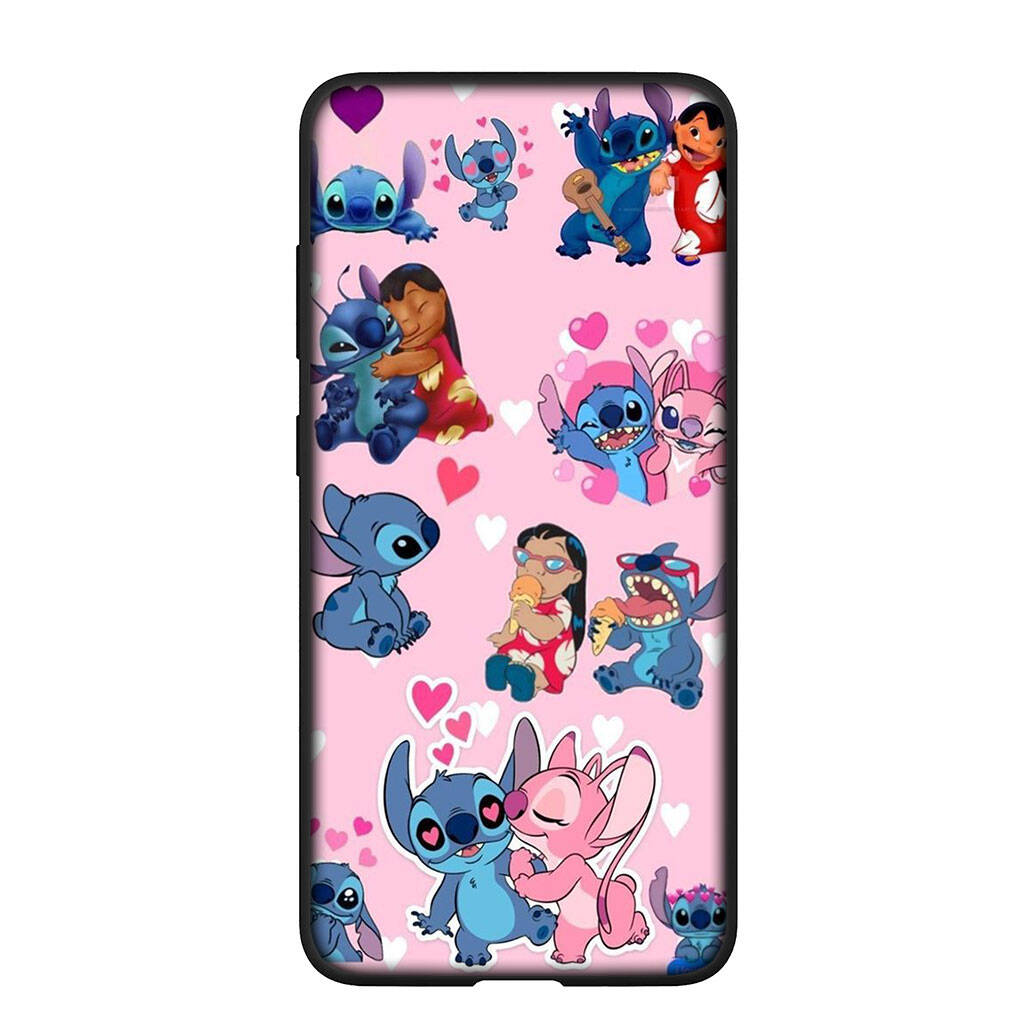 

Phone Case for iPhone 17 16 15 Plus 16E Huawei P30 P20 Lite Redmi Note 14 12 11 13 Pro Max OPPO A60 A80 A40 A18 A38 Blue Lilo Anime Stitch Pink Cover for iPhone 11 болюс