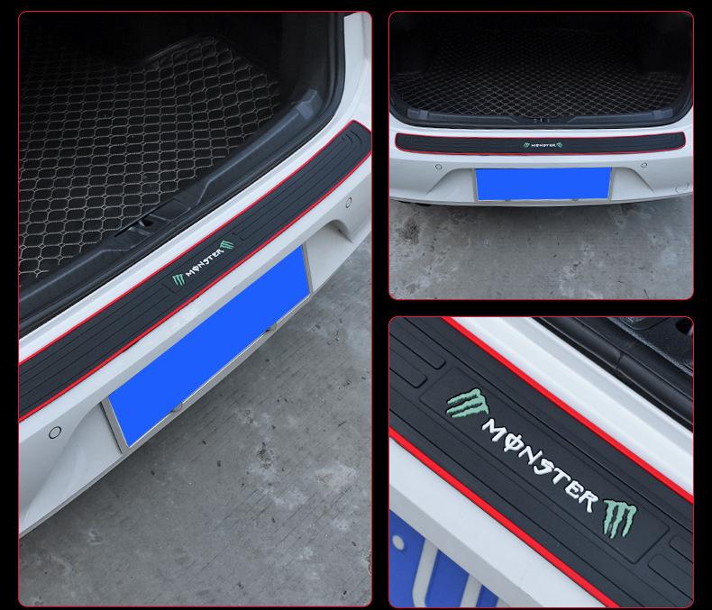 Bil Bagageutrymme Skydd Gummilist - Anti-Kollision, Anti-Repor, Anti-Skav, Anti-Steg