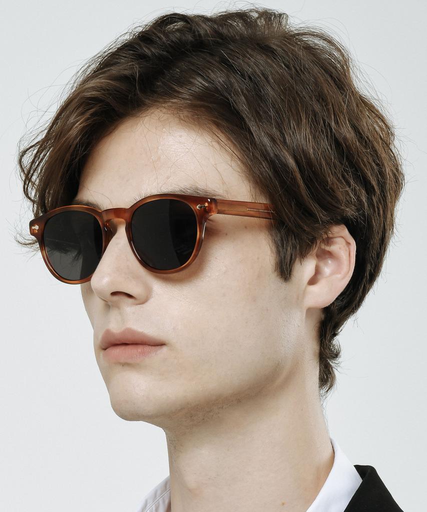 Peisyeon Tom (C2) Tom Arnel-Style Horn-Rimmed Sunglasses