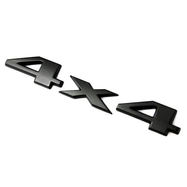3D Metal 4X4 Limited Letters Tailgate Emblem Sticker Car Rear Boot Trunk Badge For Jeep Grand Cherokee Overland Compass Wrangler ALX1