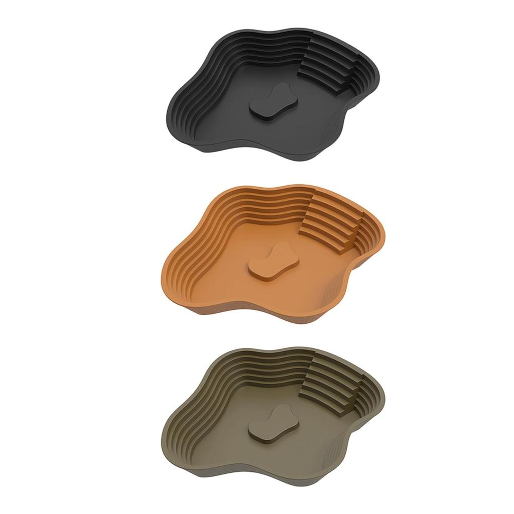 Turtle Bathing Pool Multi Functional Ramp Controlled Turtle Feeder Aquarium Ornament for Bearded Dragon