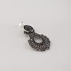 Green Tourmaline Gemstone 925 Sterling Silver Women Jewelry Pretty Oxidize Pendant 1.8" CP-45-14