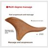 Triangular Sparrow Meridian Stick, Triangular Sparrow Massage Cone, Acupoint Tapping, Gua Sha Massage, Wooden Massager, Meridian Stick