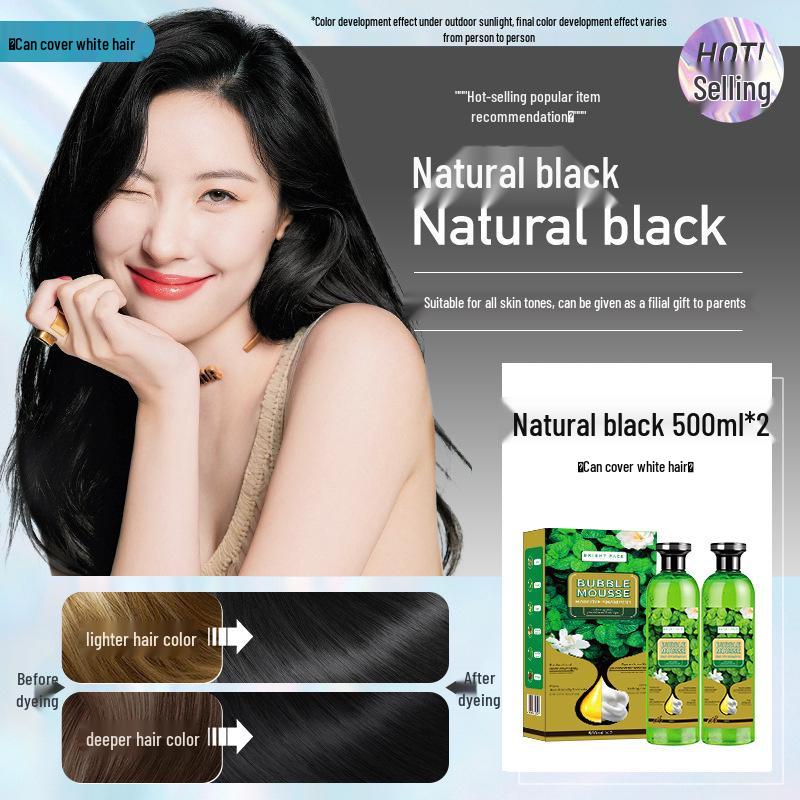 

TK Green Bubble Hair Dye with Plant Essence - Easy Hair Color Solution 1000mL