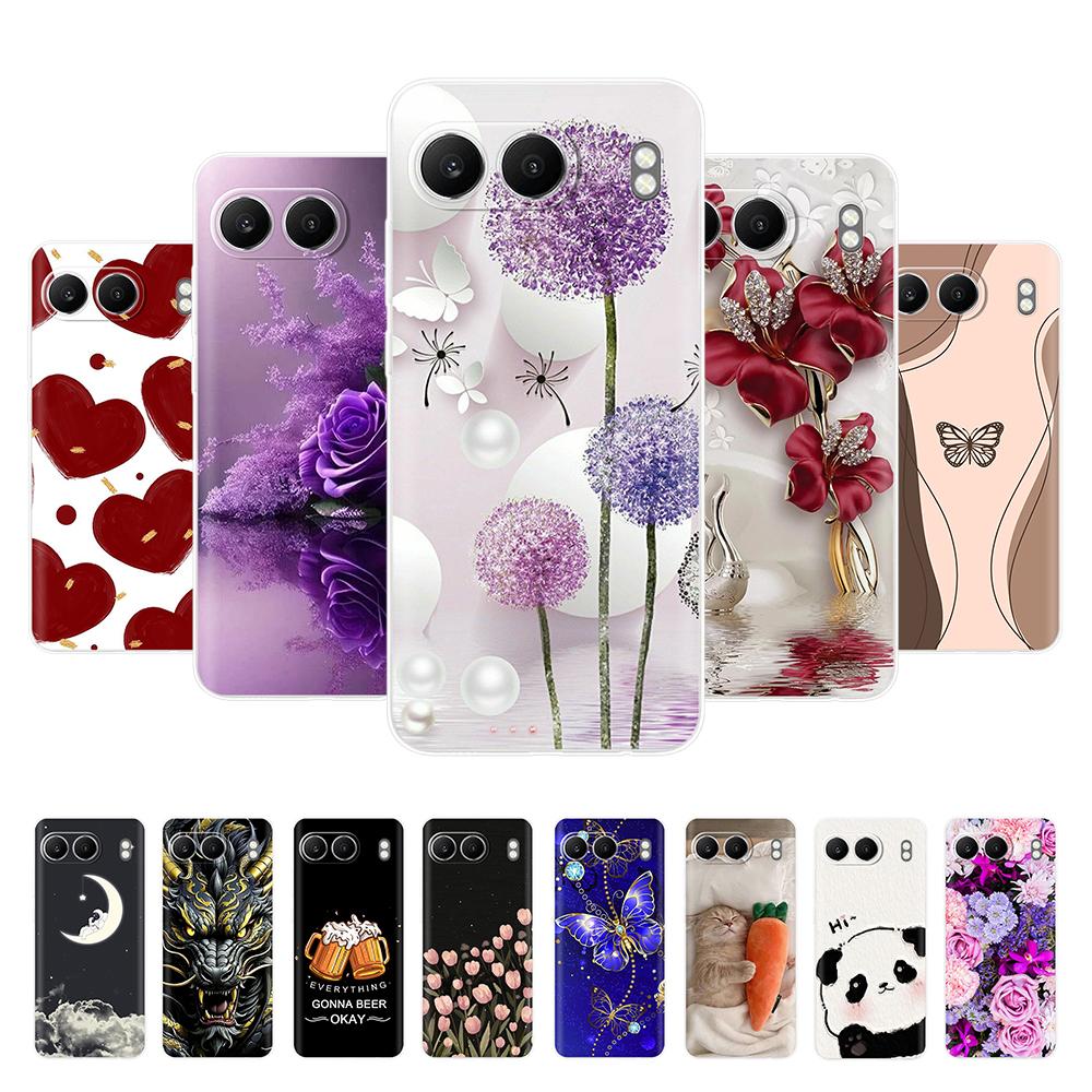 For OnePlus Nord 4 5G Case Flower Soft Silicone Camera Lens Protection Back Cover For OnePlus Nord 4 Nord4 5G Coque Phone Cases