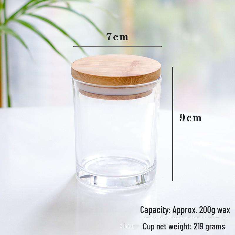 Custom DIY 10oz Colored Frosted Glass Candle Jar Set