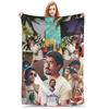 Bads Bunnys Album Debi Tirar Mas Fotos DTMF 2025 Blanket Multi-size Soft Fuzzy Plush  Throw Blankets for Sofa Couch and Bed