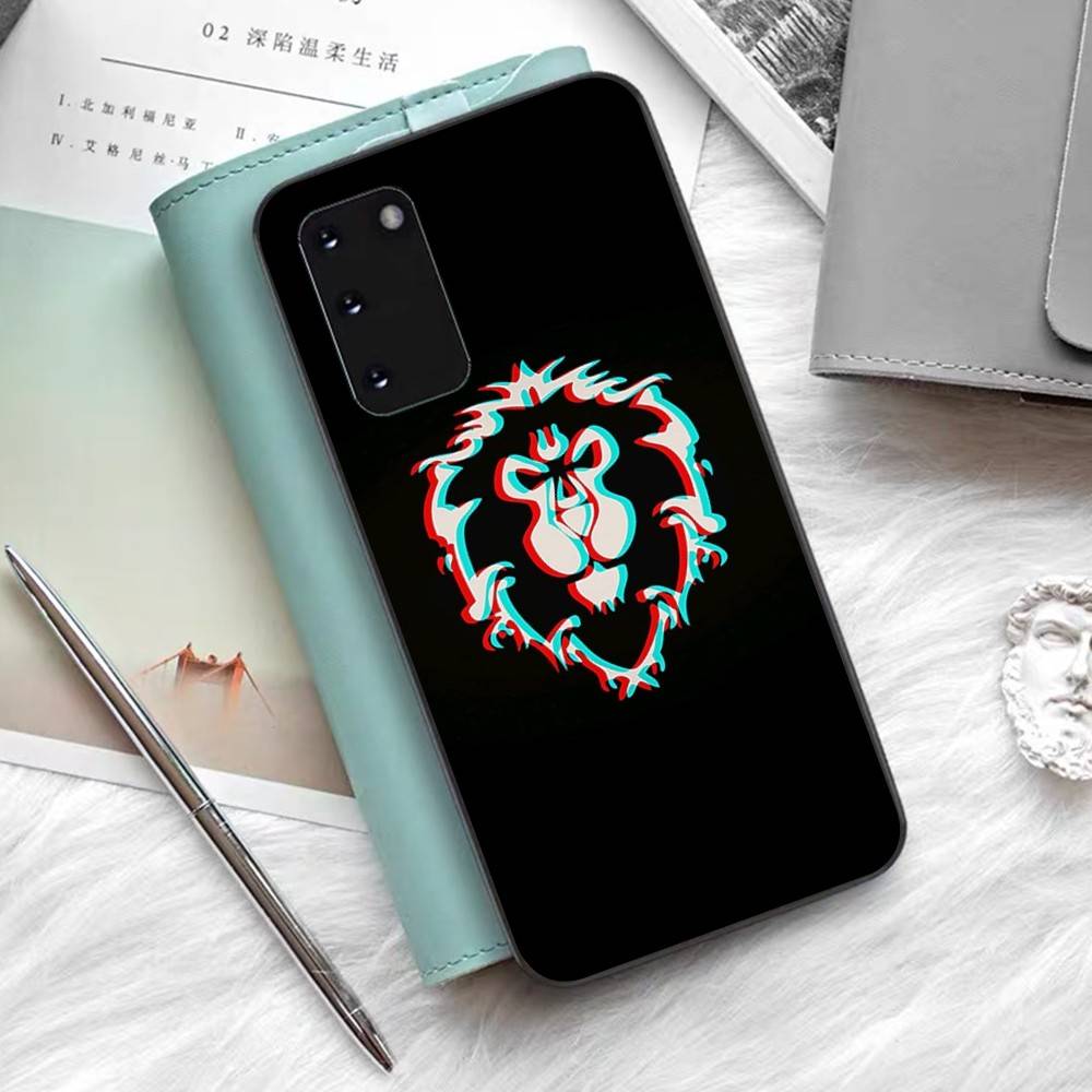 Game World Of Warcraft Phone Case For Samsung S 24 Fe 25 Ultra Plus 20 Lite 21 30 22 23 24 22 Ultra 5G Fundas