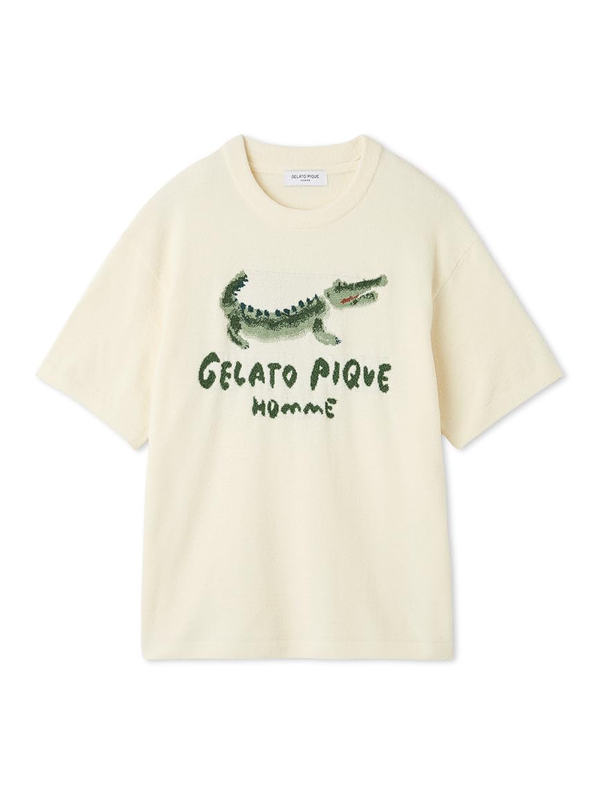

Gelato Pique HOMME Airy Moco Crocodile JQD Pullover PHNT252909 IVR L Men s