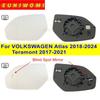 Auto Side Door Wide Angle Heated Car Rearview Mirror Glass With Blind Spot For Volkswagen Atlas 2018-2024 Teramont 2017-