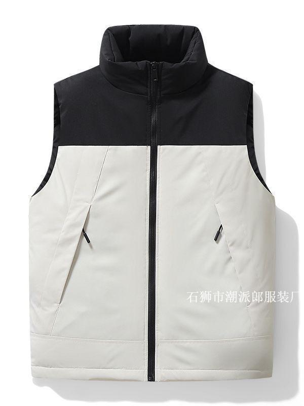 Autumn and Winter Sports and Leisure Cotton Vest Vest Jacket Large Size Vest Thickened Vest