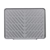 Silicone Drain Mat Kitchen Sink Slope Design Heat-Resistant Drain Pad Cookware Drying Tray Air Circulation Drain Mat