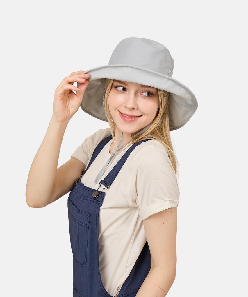 Sseongeulleideu Uv Protection Wide Floppy Hat Uv Protection Sun Hat