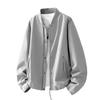 Stand-up Collar Tooling Bomber Jacket Men's Trendy Brand Zipper Design Sense Casual Baseball Jacket