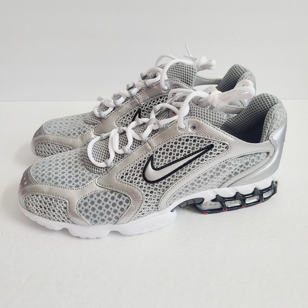Nike Zoom Spiridon Caged 2 'Metallic Silver' Sneakers casual CJ1288-001