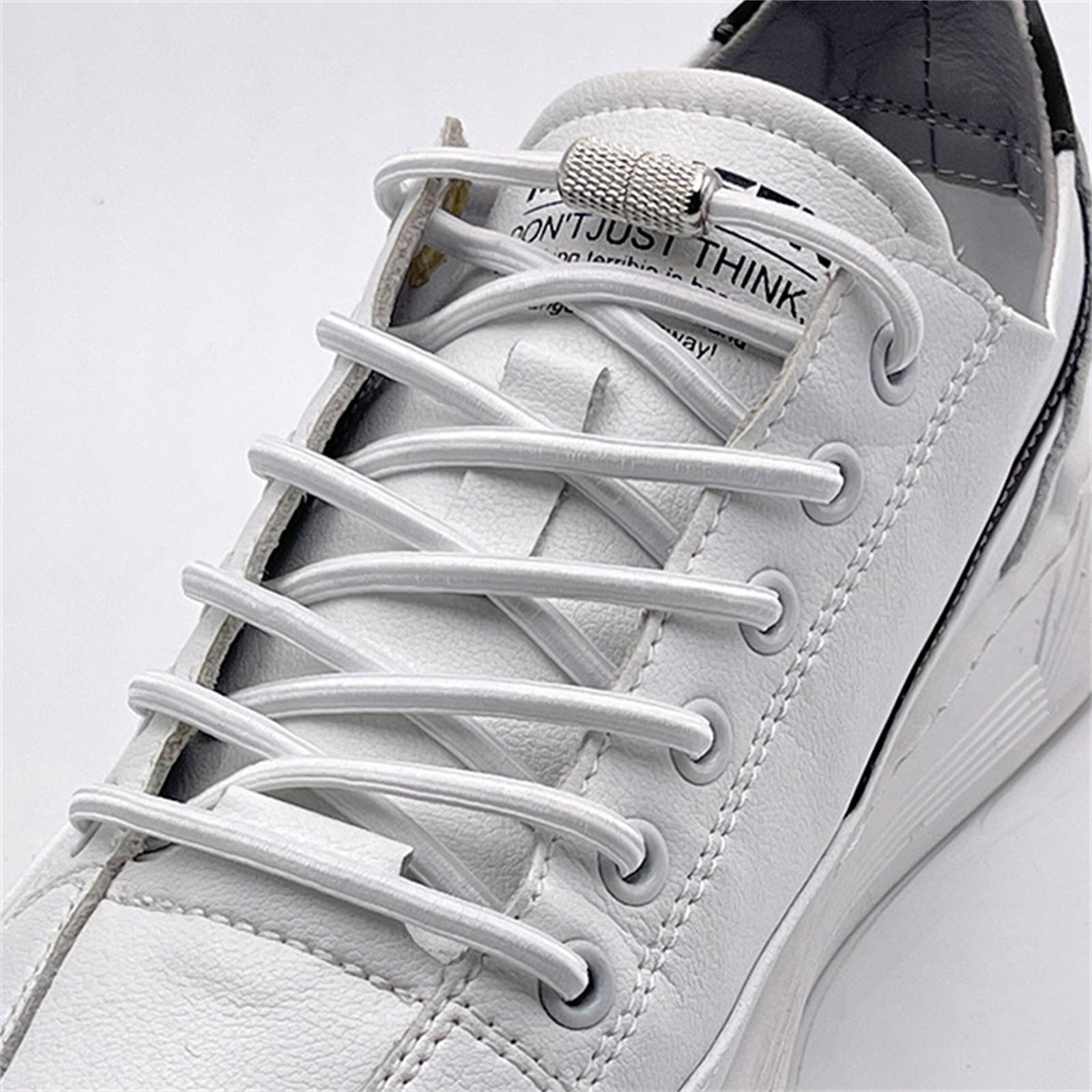 

Пряжки для шнурков No-Tie Lazy – легкое и регулируемое крепление One Size белый