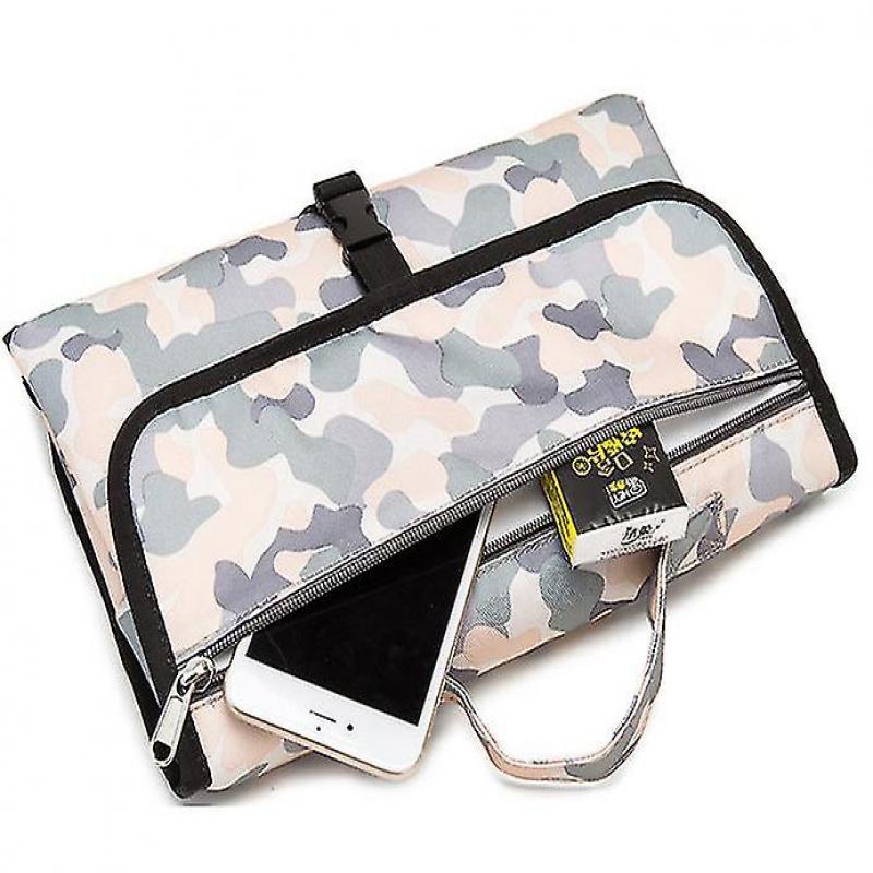 Baby Portable Changing Pad | Lightweight Travel Diaper Station Kit With Waterproof And Cushioned Pad