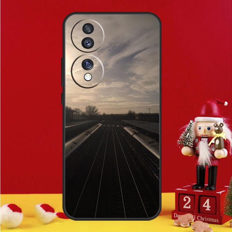 Train Rail Sunlight Case For Honor Magic 5 6 7 8 Pro Honor 200 400 50 70 90 Lite X8b X8c X9a X9b X9c Win RT Cover