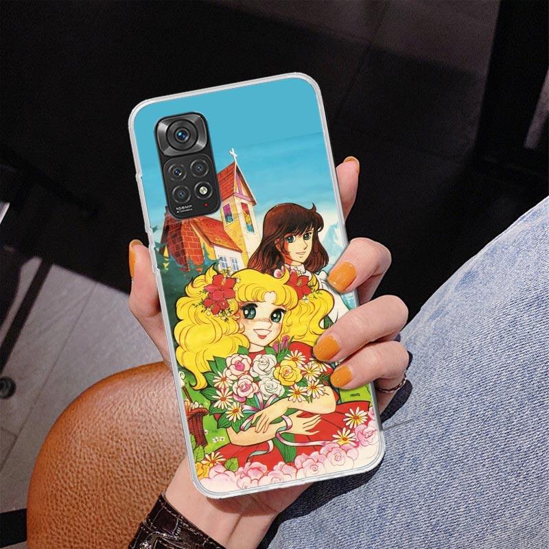 Candy 90s Anime Phone Case For Xiaomi Redmi Note 15 14 13 12S 12 11 Pro Plus 14S 11S 11E 10 10S 11T 5G Personalized Cover Redmi