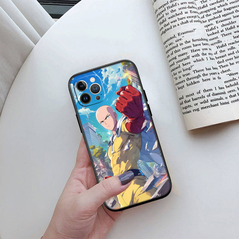MH126 One Punch Man Phone Shell Case for iPhone 7 8 11 12 13 14 15 16 17 16E XS Pro Max XR X SE Air