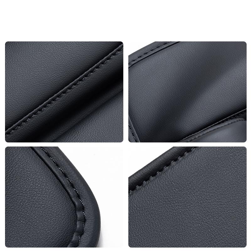 Pu Leather Car Seat Gap Organizer Console Side Storage Box with Cup Holder Car Interior Accessories Pu Leather Car Seat Gap Orga