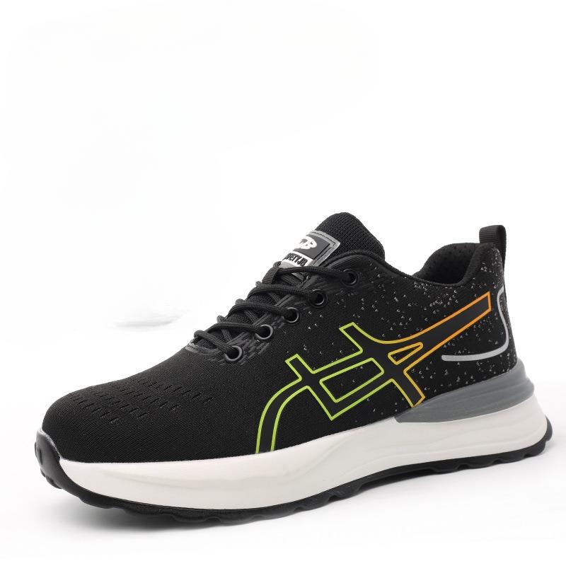 Labor Insurance Shoes, Anti-smash and Anti-piercing, Comfortable and Breathable Mesh Safety Protective Shoes