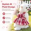 Bowknot Bow Tie Dog Harness Dress Adjustable Harness and Leash Set Pet Harness Vest  for Puppy Cat