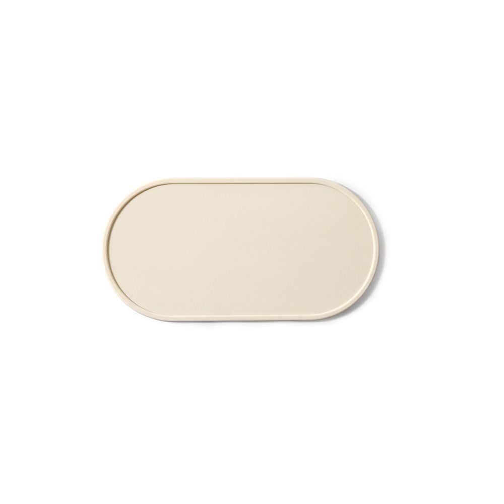 Anti Slip Seasoning Bottle Storage Tray Washable Soap Dispenser Tray Silicone Vanity Tray  Dessert