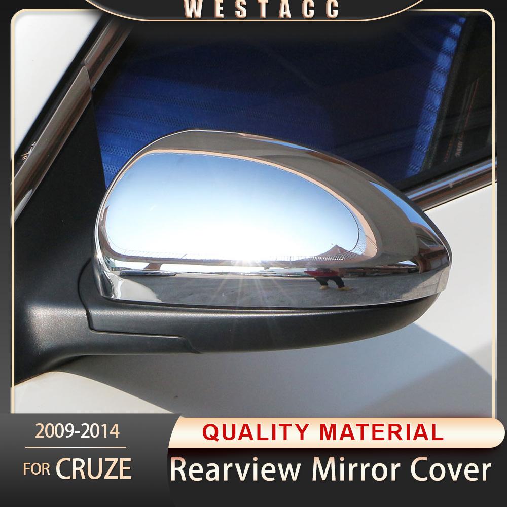 2 Stücke Chrom Auto Rückspiegel Abdeckung Schutz Aufkleber für Chevrolet Chevy Cruze 2009 - 2014 Seitenspiegel Dekoration