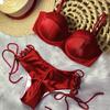Costum de baie Bikini cu suport pentru sâni Talie Înaltă Costume de baie pentru Femei Push Up Două Piese Costume de Baie Push Up Vară Femei