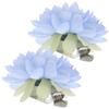 2Pcs Curtain Flower Clips Beautiful Floral Decor Easy To Use No Tools Required for Most Occasions Curtain Flower Buckle