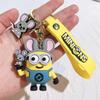 Kawai Zodiac Series Minions Figurines Toys Keychain 3D Despicable Minions Action Figures Classic Toys Xmas Gifts for Children