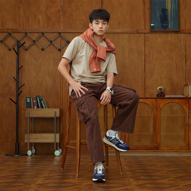 New Balance 574 Legacy 'Navy Angora' Sneakers U574LGBB