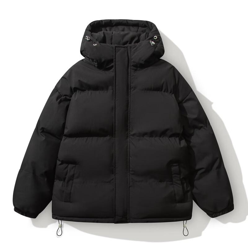 Warrior Men's Thickened Hooded Windproof Winter Padded Jacket