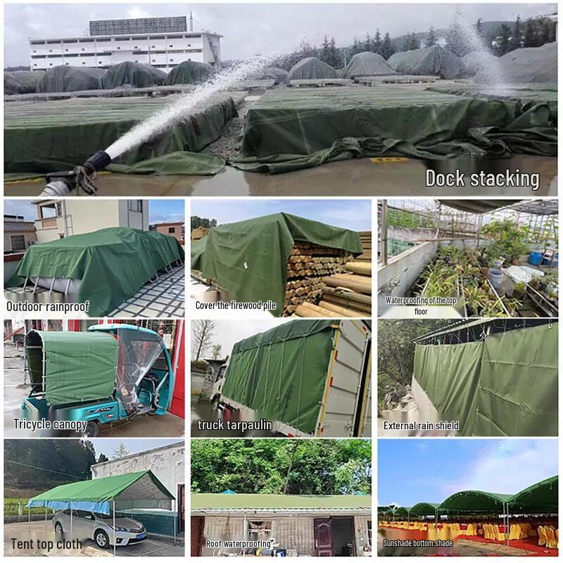 Jundingying Heavy Duty Waterproof PVC Tarpaulin