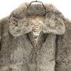 57 Heavy 80s vintage Fur coat M gray Women Used