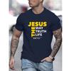 Print T Shirt For Men Casual Short Sleeve T-shirt For Summer Casual for All-Season Comfort & Easy Care Fashion Streetwear