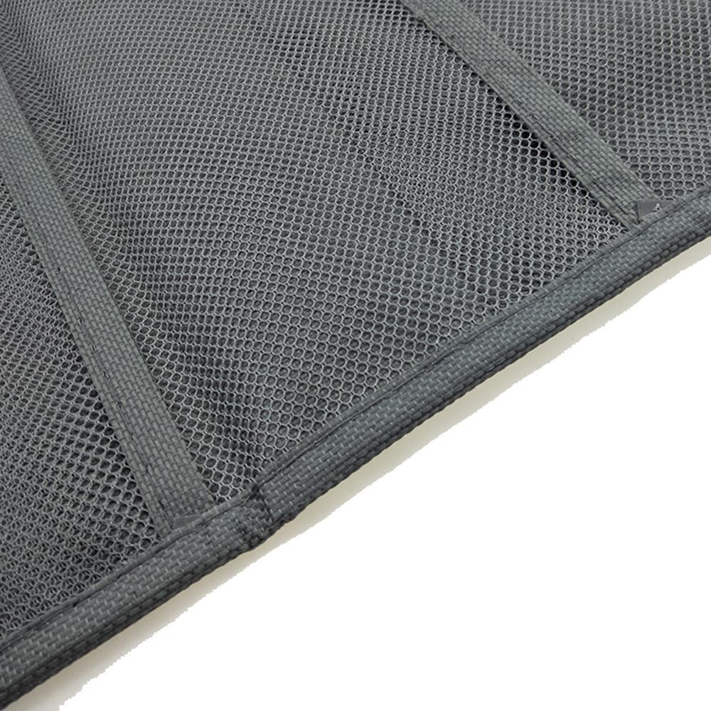 Pockets Hanging Bag Socks Bra Underwear Rack Hanger Clear Mesh Oxford Cloth Double Sided Hanging Bag Storage Organizer Bag