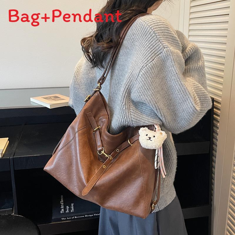 Urban Minimalist Pu Tote Bag For Daily Commute With Multiple Compartments
