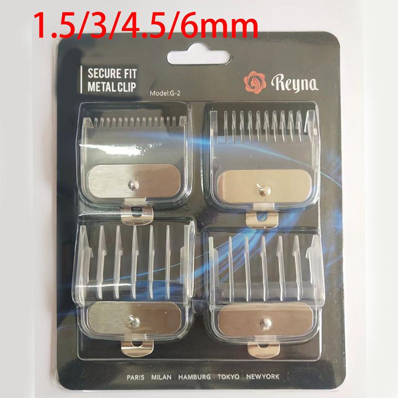 4/8Pcs Professional Barber Hair Clipper Guide Combs For Trimmer Attachment Hair Cutting Guide Replacement Set Limited Comb Salon
