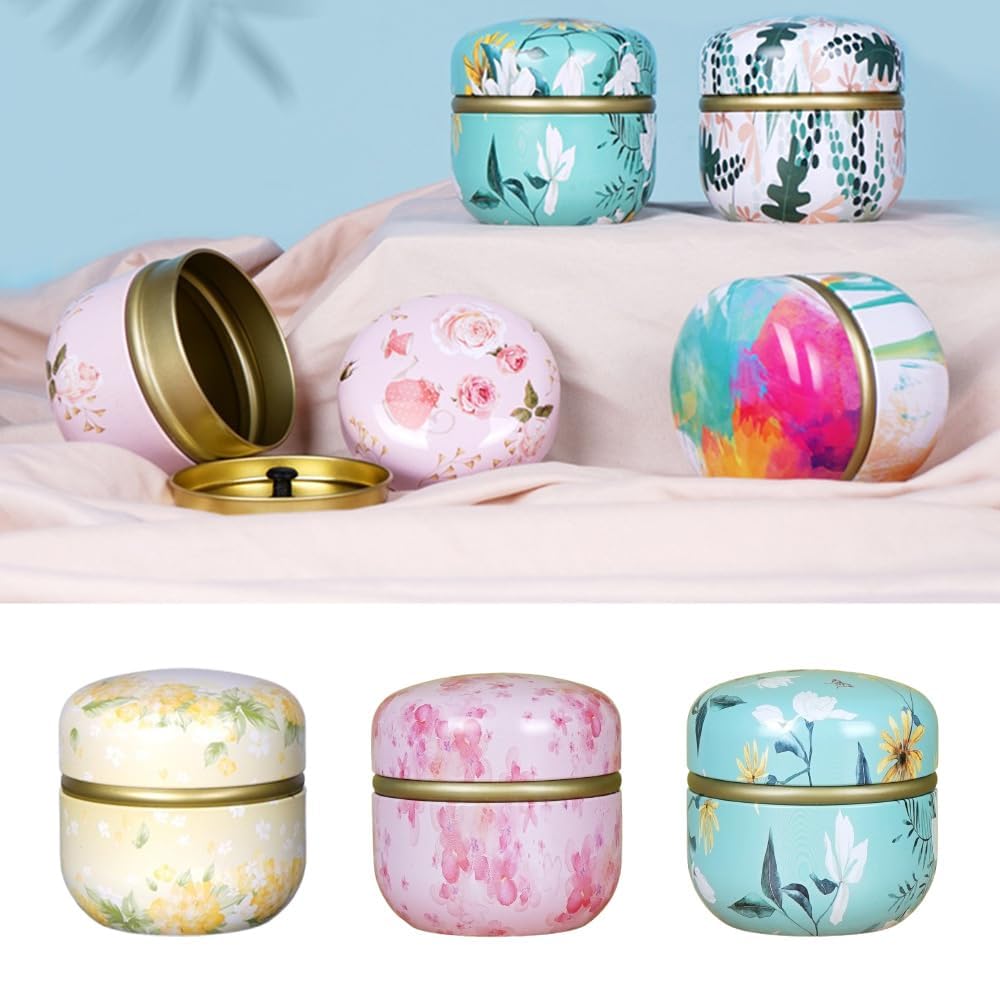Stylish and eye-catching stainless steel tea canister with a tight seal, light-blocking design, and freshness-preserving properties. A great gift for