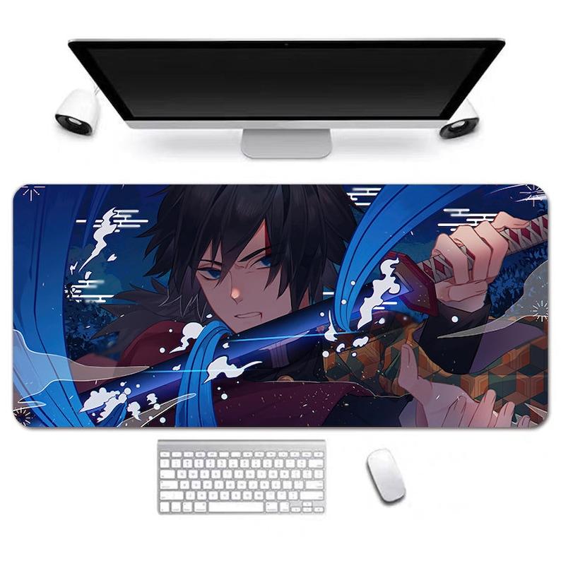 Demon Slayer Anime Mouse Pad PC Gamer gaming Accessory 40*90cm Office Carpet Large Desk Mat XXL Keyboard pad MousePad table mat