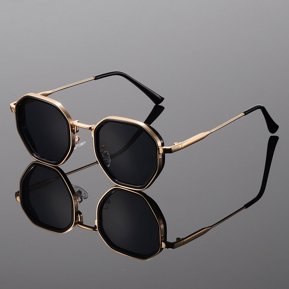 1 Pc, Futuristic Sense of Technology, Fashionable Round Frame Glasses with Comfortable Ear Flips, Fits the Face, Men's and Wome