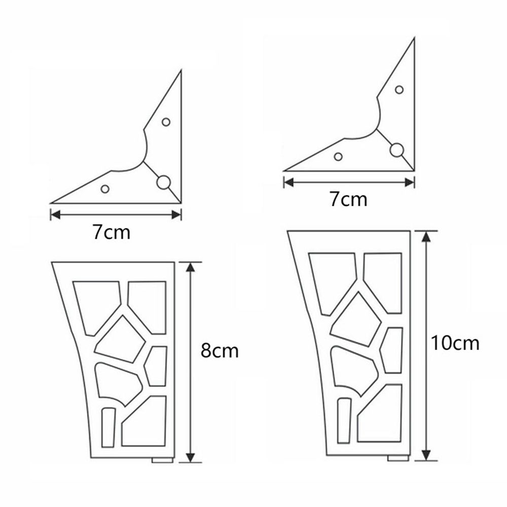 TV Stands with Screws Kitchen Cabinet for Bed Table Foot Furniture Legs Sofa Leg Furniture Parts