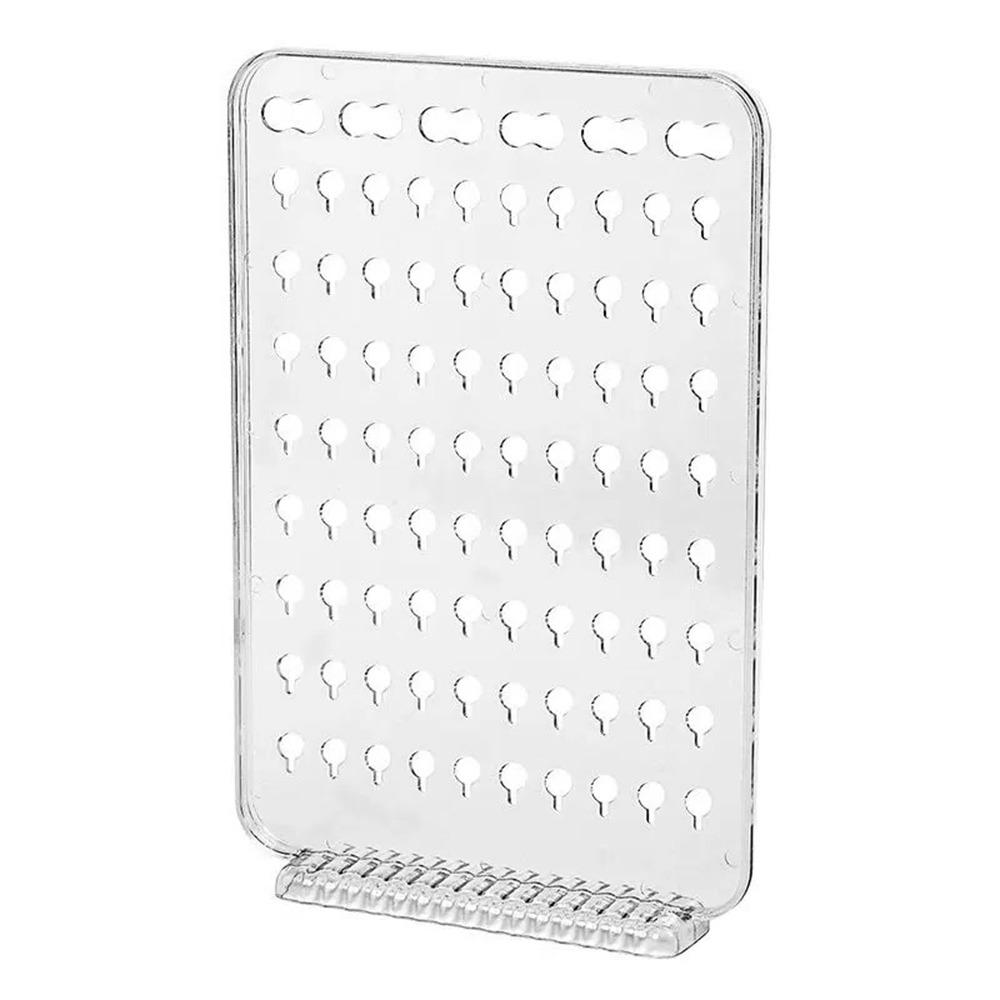 

Компактная подставка для ожерелий и серег, большая вместимость, коробка для хранения ювелирных изделий