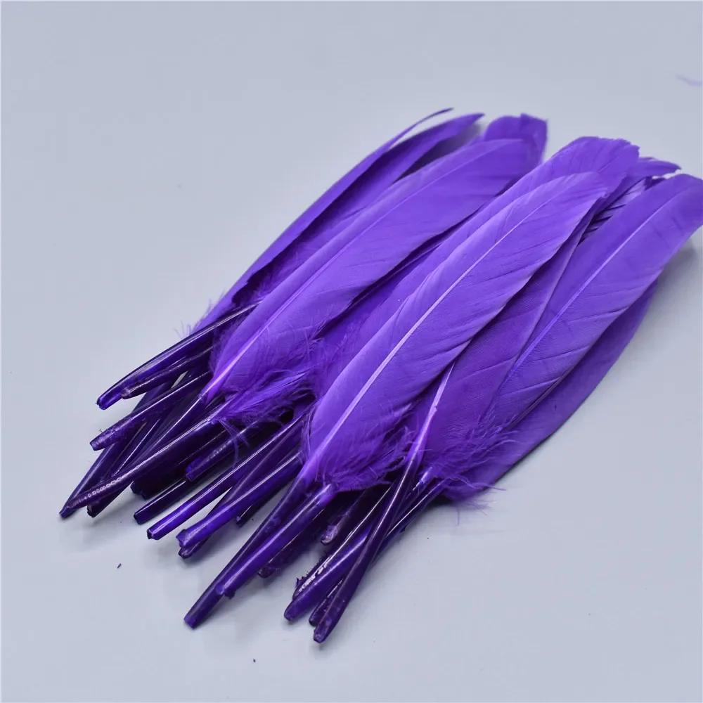 Duck Feathers for Crafts 10-15CM/4-6" Goose Feathers for Jewelry Making White Wedding Feathers Decoration Carnaval Assesoires