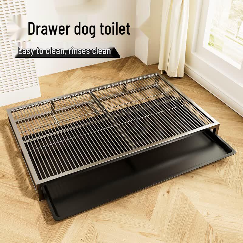 Stainless Steel Dog Potty Training Toilet