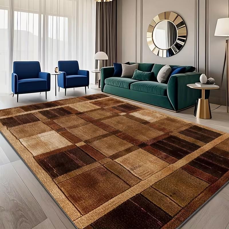 Luxury Floor Mat Machine Washable Outdoor Mat Suitable for Living Room Bedroom Home Decoration Carpets